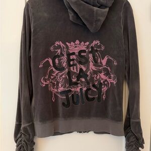 Juicy Couture Y2K zip hoodie xl